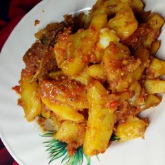 Irish Potato Jollof A picture of Irish Potato Jollof.
