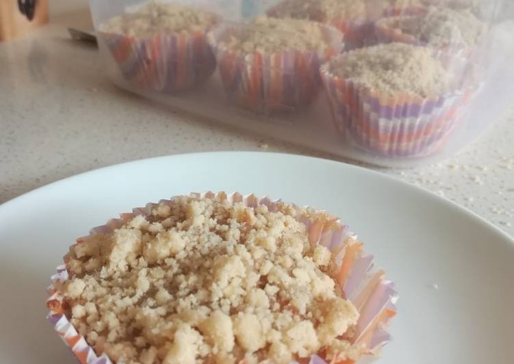 Step-by-Step Guide to Prepare Super Quick Homemade Apple Crumble Cupcakes