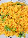 Frozen peas tomato pulav