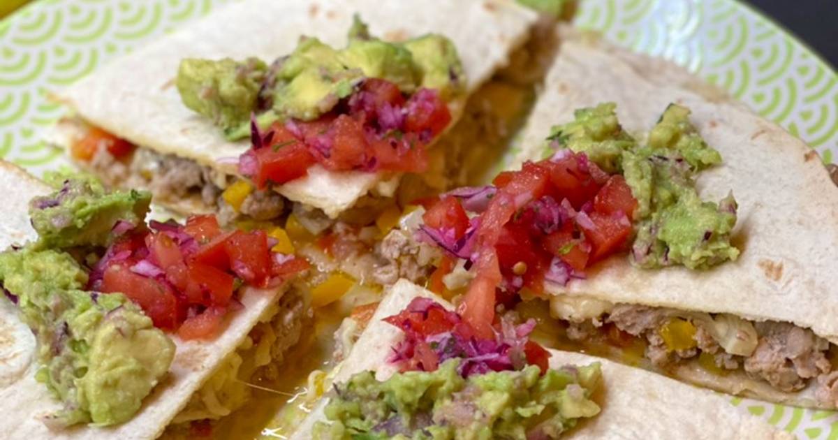 4 recetas muy ricas de quesadilla de ternera picada compartidas por