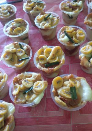 Foto resep Sarikaya roti tawar pisang