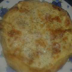 Una foto de Quiche de bacon y atún