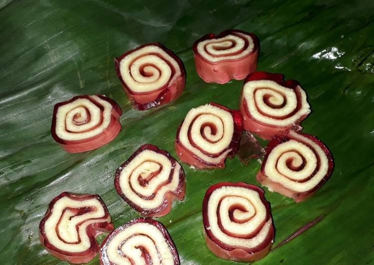 Bolu kukus lingkung gulung