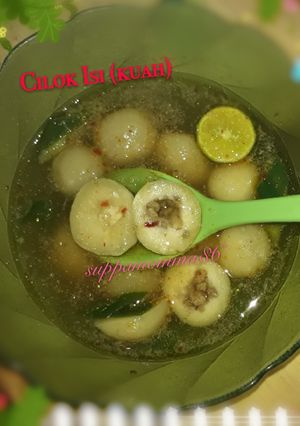 Foto resep Cilok Isi (kuah)