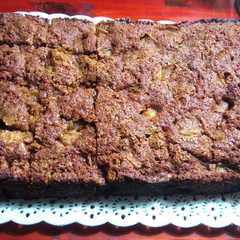 Una foto de Torta húmeda de manzana