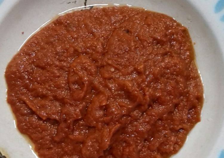 Resep Sambal Lalapan, Enak Banget