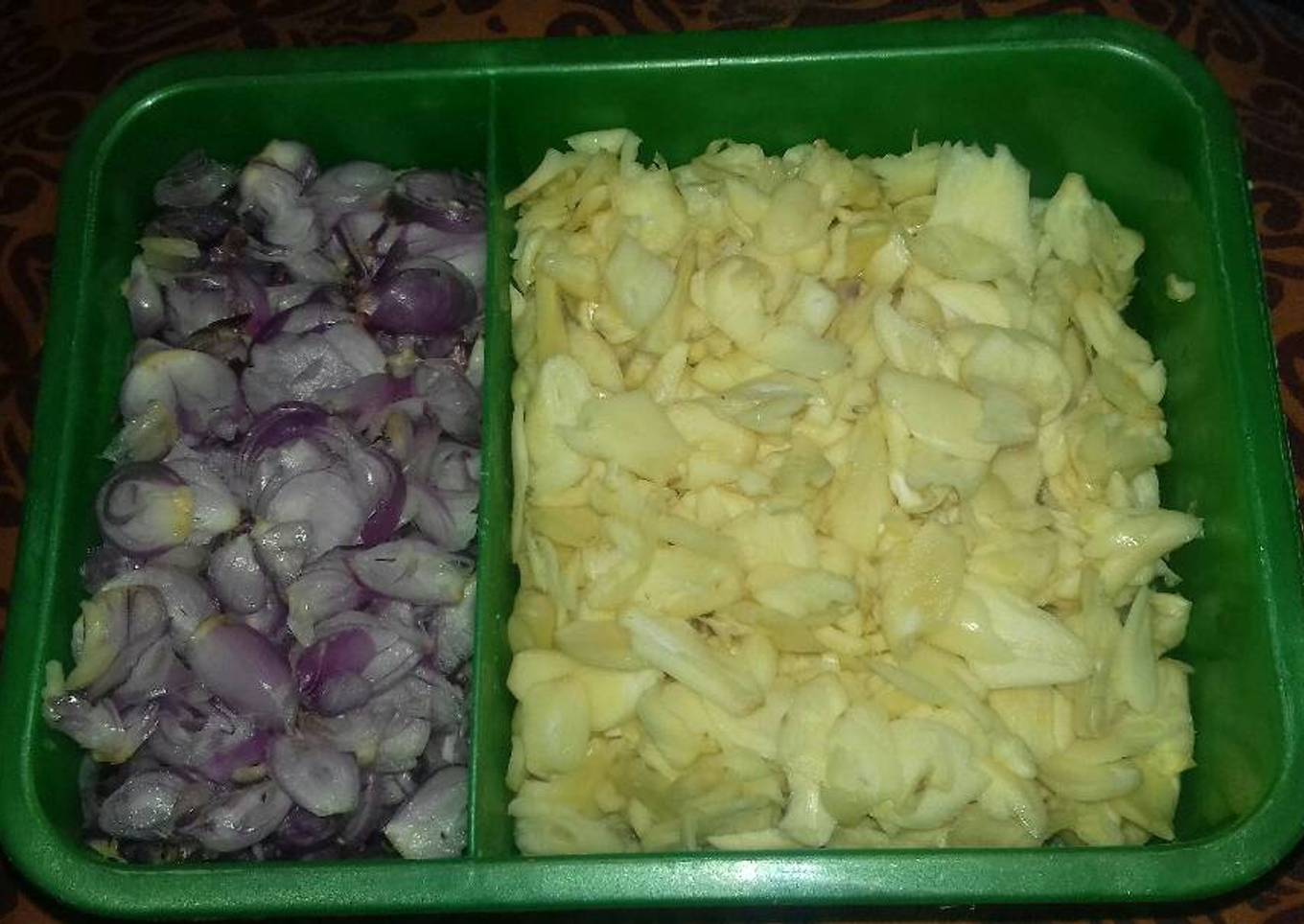 Bumbu bawang praktis cincang kasar