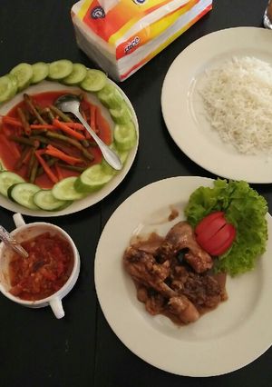 Foto resep Ayam tiram sederhana tetap enak