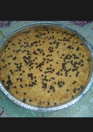 Foto di Sbriciolata alla ricotta e gocce di cioccolato fondente