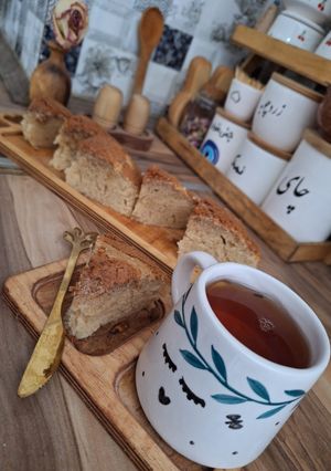 عکسی از دستور کیک پرتقال،دارچین🍂