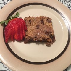 Peanut butter brownie A picture of Peanut butter brownie.
