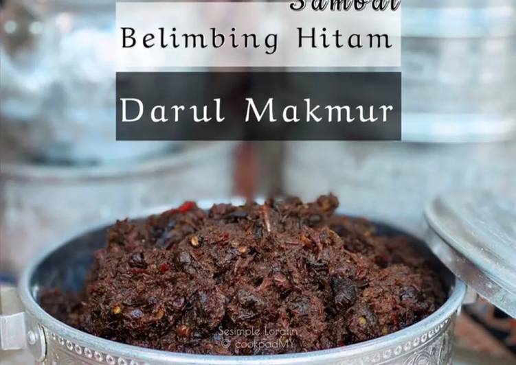 Resipi Sambal Belimbing Hitam Pahang Oleh Sesimple Loralin Cookpad