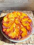 Gâteau au yaourt à l’ananas frais caramélisé