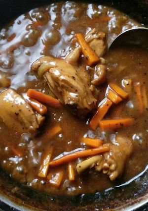 Foto resep Ayam Saus Lada Hitam