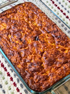 Una foto de Pastel o torta de cebolla y proteína de arveja sin harina 🧅🫛low carb casi keto