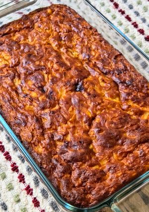 Una foto de Pastel o torta de cebolla y proteína de arveja sin harina 🧅🫛low carb casi keto