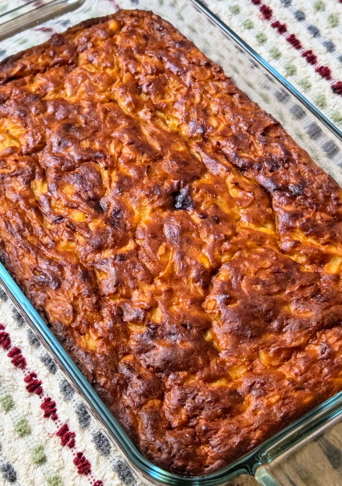 Una foto de Pastel o torta de cebolla y proteína de arveja sin harina 🧅🫛low carb casi keto
