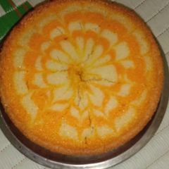 Orange marbal cake A picture of Orange marbal cake.
