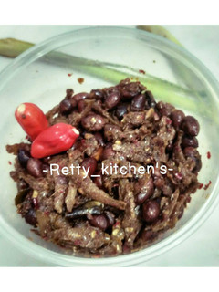 Foto resep Teri kacang balado 🌶