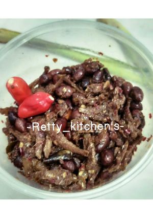 Foto resep Teri kacang balado 🌶