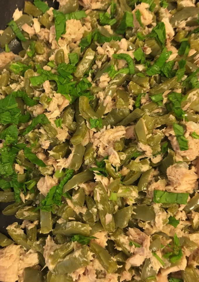 Una foto de Nopales con atún