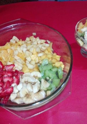 Una foto de Mix de frutas naturales