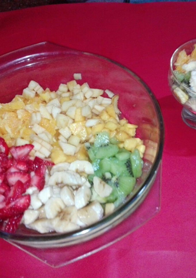 Una foto de Mix de frutas naturales
