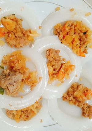 Hình của món Bánh bèo mặn.
