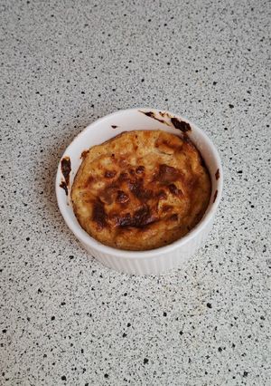 Une photo de Flan pâtissier healthy à la noisette