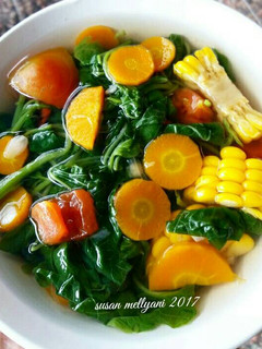 Foto resep Sayur bening bayam #pr_sayurbening