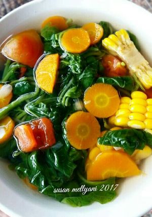 Foto resep Sayur bening bayam #pr_sayurbening