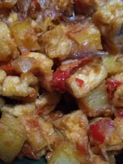 Foto resep Sambal goreng kentang+tahu