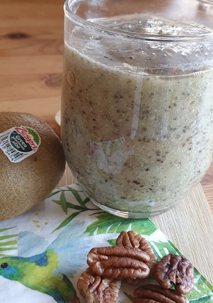 Una foto de Smoothie de kiwi