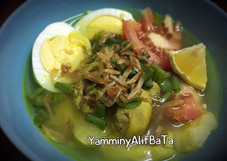 Resep Soto lamongan ala mama yang Sempurna