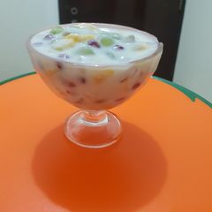 Fruits shrikhand A picture of Fruits shrikhand.