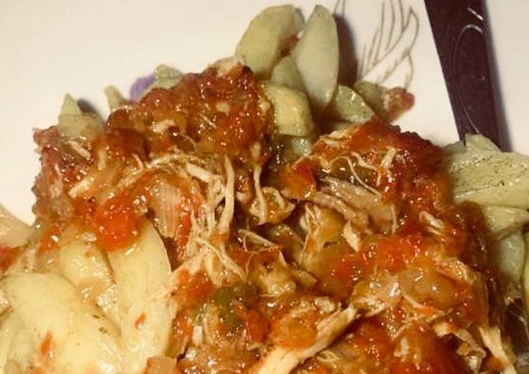 Step-by-Step Guide to Make Quick Chips with chicken sauce