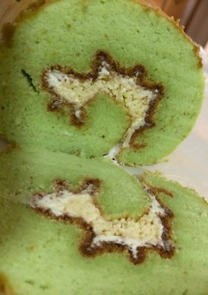 Foto resep Bolu gulung pandan tanpa ovalet