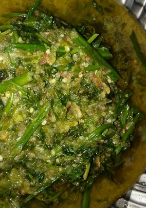 Foto resep Pakis tumis cabe hijau