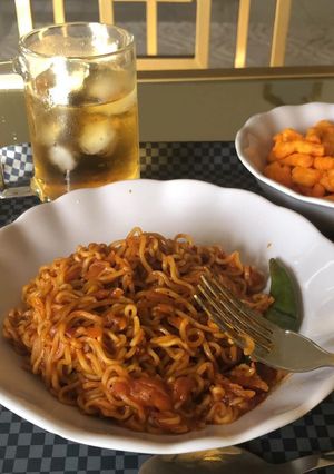 صورة لوصفة سبياسي نودلز Spicy Noodles😋🍜