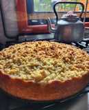 Queque de Manzanas y migas