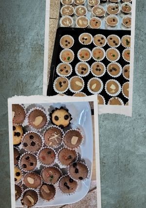 Foto resep Brownies Kering Topping Variasi
