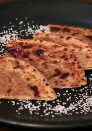 A picture of Sugar paratha.