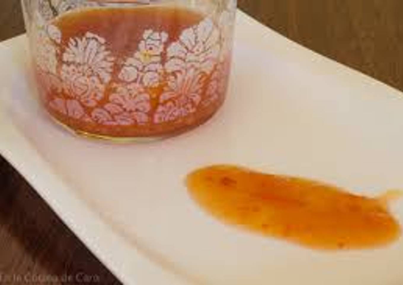 Salsa de naranjas