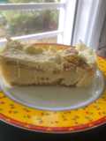 Tarta de chocolate blanco