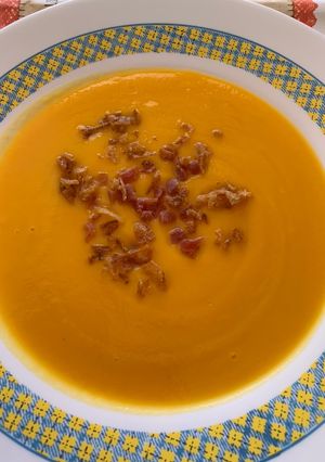 Foto principal de Crema de calabaza en Thermomix