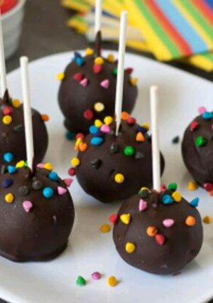 Una foto de Cake pop de oreo