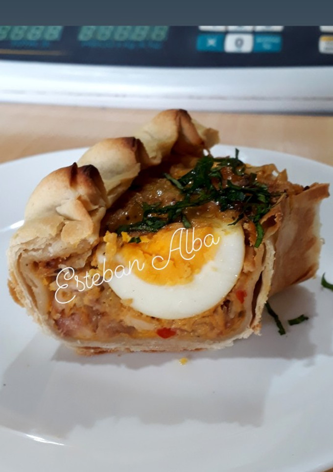 Una foto de Tarta de pollo fácil