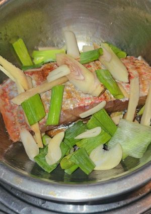 Foto resep Steam Kakap Merah (bisa untuk mpasi)