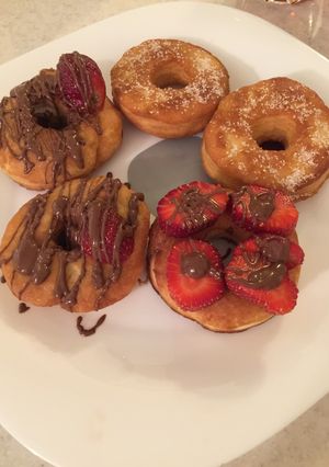 عکسی از دستور دونات 😋😋😋
