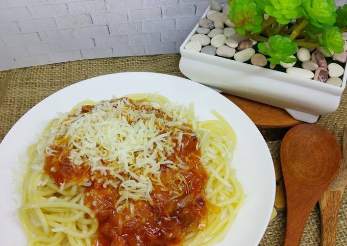 Yuk intip, Resep  bikin Spaghetti Sauce Bolognese  menggugah selera